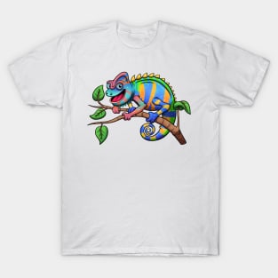 Colorful Chameleon T-Shirt